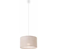 Lampy sufitowe - Żyrandol na lince SIRJA 1xE27/60W/230V beżowy - miniaturka - grafika 1