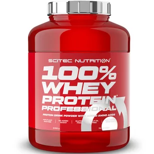 Scitec 100% Whey Protein Professional [ 2350g ] - Odżywka wysokobiałkowa - Koncentrat białka serwatkowego - Odżywki białkowe - miniaturka - grafika 1