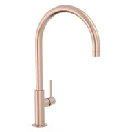 Baterie umywalkowe - Bateria umywalkowa nablatowa Tres Study różowe złoto mat 26290401OPM - miniaturka - grafika 1