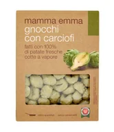 Szybkie dania obiadowe - Gnocchi z karczochami fatti con 100% di patate fresche cotte a vapore 400g - Mamma Emma - miniaturka - grafika 1