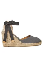 Espadryle damskie - Castañer Espadryle Carina/8/002 021642 Szary - miniaturka - grafika 1