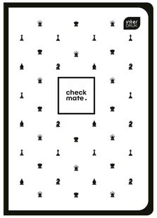 Zeszyt A5/60 linia Chess Soft Touch Interdruk - Zeszyty szkolne - miniaturka - grafika 2