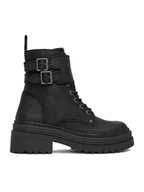 Botki damskie - G-Star Raw Trzewiki CEO-WI34-ALASKA-03 Czarny - miniaturka - grafika 1