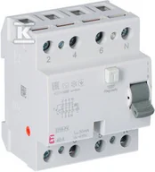 Bezpieczniki elektryczne - Eti-Polam Wyłącznik różnicowoprądowy 4P 40A 0,03 typ AC EFI6-P4 AC 40/0.03 002061652 - miniaturka - grafika 1
