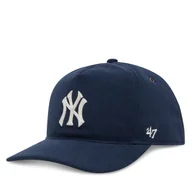 Czapki męskie - Czapka z daszkiem 47 Brand MLB New York Yankees Thin Cord ’47 HITCH LC B-TCDLC17IWP Granatowy - miniaturka - grafika 1