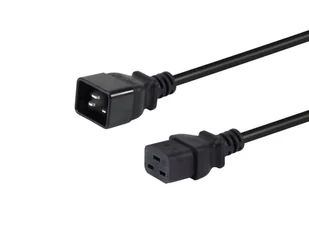 Equip 112130 kabel zasilające Czarny 1,8 m IEC C20 IEC C19 - Kable komputerowe i do monitorów - miniaturka - grafika 1