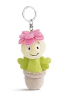 Plecaki - Brelok Sedum Amalia 10cm zielona - Pluszowy towarzysz ze zrównoważonej produkcji przytulanka zwierzęca z kółkiem na klucze do smyczy, torby albo plecaka - miniaturka - grafika 1