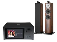 Zestawy stereo - NAD C 700 V2 (czarny) + 703 S3 (mokka) - miniaturka - grafika 1