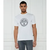 Koszulki męskie - Napapijri T-shirt S-BOLLO | Regular Fit - miniaturka - grafika 1