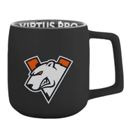 Kubki - Virtus.pro - Kubek ceramiczny z logo, szary (300 ml) - miniaturka - grafika 1