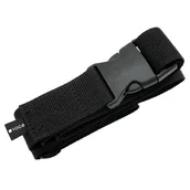 Akcesoria rowerowe - ALPINO Pas do bagażu 30 mm x 150 cm czarny - miniaturka - grafika 1