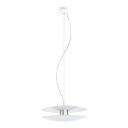 Eglo Trappeto 97669 lampa wisząca zwis oprawa 2x9W LED biała - Lampy sufitowe - miniaturka - grafika 1