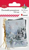 Szkolne artykuły papiernicze - Bileciki do prezentów Craft-Fun Series Boże Narodzenie Titanum (23HC 04020) - miniaturka - grafika 1