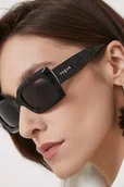 Okulary przeciwsłoneczne - VOGUE okulary przeciwsłoneczne damskie kolor czarny 0VO5526S - Vogue - miniaturka - grafika 1