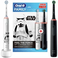 Szczoteczki elektryczne - 2X SZCZOTECZKA ELEKTRYCZNA ORAL-B STAR WARS PRO 3 - miniaturka - grafika 1