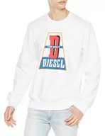 Bluzy męskie - Diesel Męska bluza S-Gymnastik K32, 100-0 godzin, S, 100-0 godzin, S - miniaturka - grafika 1