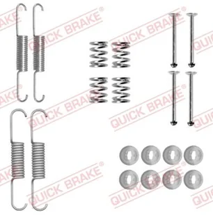 Zestaw akcesoriów, szczęki hamulcowe hamulca postojowego Quick Brake 105-0880 - Układ hamulcowy - akcesoria - miniaturka - grafika 1