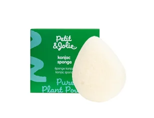 Petit & Jolie Gąbka Konjac do Mycia Ciała, dla Dzieci, Petit & Jolie - Chusteczki nawilżane - miniaturka - grafika 1