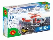 Zabawki konstrukcyjne - Alexander Mały Konstruktor Helios Helikopter 1557 - miniaturka - grafika 1