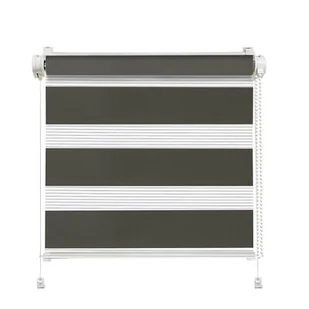 Roleta Mini D/N Fast 66 x 140 cm stal - Rolety - miniaturka - grafika 1