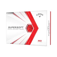 Golf - Matowe piłki golfowe CALLAWAY SUPERSOFT (czerwone) - miniaturka - grafika 1