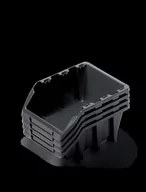 Skrzynki i torby narzędziowe - KUWETY 12 BINEER LONG 6SZT CZERWONE 295x198x195mm - miniaturka - grafika 1