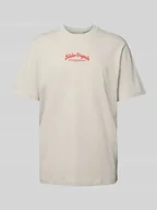 Koszulki męskie - T-shirt z nadrukiem z logo model ‘WAB’ - miniaturka - grafika 1