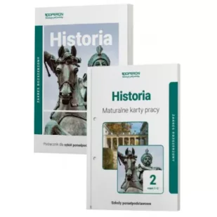 Historia 2. Podręcznik część 1 i maturalne karty pracy część 1-2. Zakres rozszerzony. Szkoła ponadpodstawowa - Podręczniki do technikum - miniaturka - grafika 1
