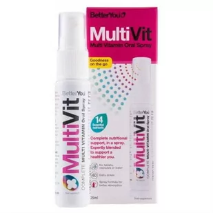 BetterYou MultiVit - Multiwitamina w sprayu (25 ml) - Witaminy i minerały - miniaturka - grafika 1