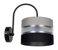 Lampy ścienne - Tablica informacyjna CORAL 1xE27/60W/230V czarny/szary - miniaturka - grafika 1