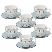 Filiżanki - TOGNANA Zestaw filiżanek TOGNANA Casablanca 90 ml 12 elementów) - miniaturka - grafika 1