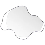 Lustra - Metalowe lustro ścienne 77 x 59 cm czarne MELUN Lumarko! - miniaturka - grafika 1