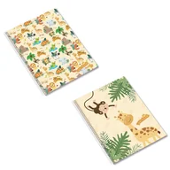 Notesy i bloczki - Kołozeszyt A4 80 Kartek W Kratkę Pets Friends Safari - miniaturka - grafika 1