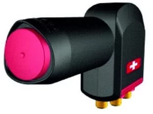 Opticum Red Rocket Single LNB  06H  pozłacane styki (Full HD, 3d) 5901912282087 - Konwertery satelitarne - miniaturka - grafika 1