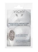 Maski do włosów - Vichy Maska mineralna oczyszczająca pory z glinką 2 x 6 ml 7063717 - miniaturka - grafika 1