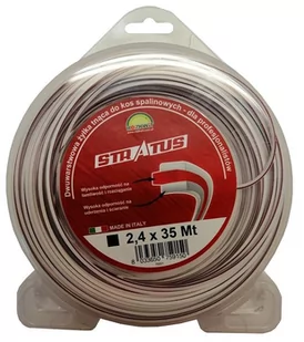 Żyłka Stratus kwadrat 2.4 mm 35 m ROZKWIT - Akcesoria do kos i kosiarek - miniaturka - grafika 1