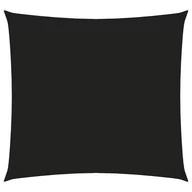 Parasole ogrodowe - vidaXL Prostokątny żagiel ogrodowy, tkanina Oxford, 2,5x3 m, czarny vidaXL - miniaturka - grafika 1