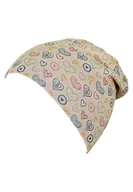Czapki damskie - Sterntaler Dziewczęca czapka beanie w kształcie, beżowy, 51 cm - miniaturka - grafika 1
