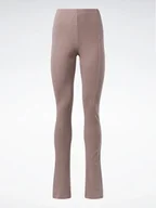 Legginsy - REEBOK - DAMSKIE LEGGINSY - CL WDE TREND HR LEGGING HS0382 brązowe - miniaturka - grafika 1