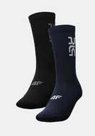Skarpetki męskie - 4F SKARPETKI MĘSKIE CASUAL 2-PACK RL9 LEWANDOWSKI - miniaturka - grafika 1