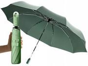 Parasole - ﻿Parasol parasolka automat włókno duży mocny Green - miniaturka - grafika 1