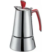 Zaparzacze i kawiarki - G.A.T. Kawiarka Futura 10 TZ Srebrny - miniaturka - grafika 1