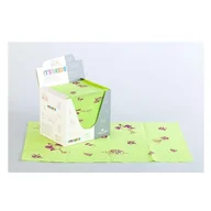 Kosmetyczne akcesoria jednorazowe - Podkład dla dzieci 33cm x 48cm limonkowy podfoliowany 54g Its4kids 80szt - miniaturka - grafika 1