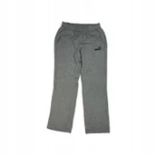 Spodnie męskie - Spodnie dresowe męskie szare PUMA M - miniaturka - grafika 1