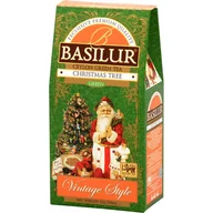 Herbata - Basilur christmas tree zielona herbata cejlońska wiśnia jabłko świąteczna liściasta - 85 g - miniaturka - grafika 1