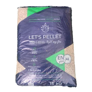 Pellet drzewny Let's pellet - Materiały opałowe - miniaturka - grafika 1
