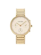 Zegarki męskie - Calvin Klein Zegarek 25200284 Złoty - miniaturka - grafika 1