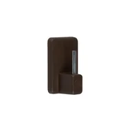 Karnisze - Wieszaki samoprzylepne do zazdrostek brązowe 4 sztuki Bojanek - miniaturka - grafika 1