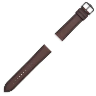 Brązowy  pasek do zegarka / smartwatcha Fossil 22 mm S221497  | OFICJALNY SKLEP | RATY 0% • Zapłać później PayPo • GRATIS WYSYŁKA ZWROT DO 365DNI - Akcesoria do zegarków - miniaturka - grafika 1