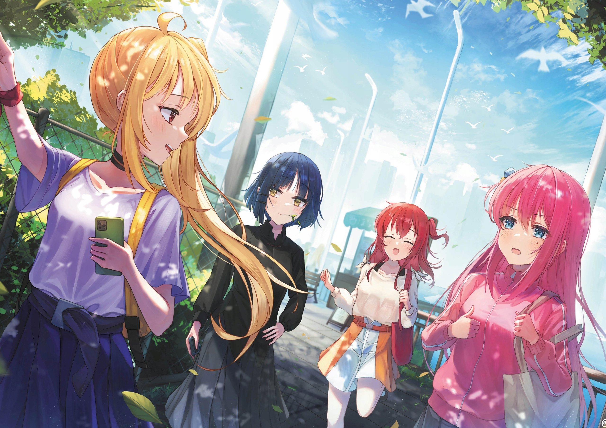 Plakat A1 anime manga Bocchi the Rock!